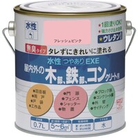 ニッペホームプロダクツ ニッぺ 水性つやありEXE 0.7L フレッシュピンク HSU1190.7