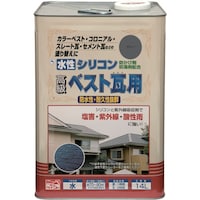 ニッペホームプロダクツ ニッぺ 水性シリコンベスト瓦用 14L グレー HU10514 4976124203596 1缶