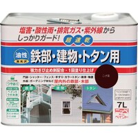 ニッペホームプロダクツ ニッぺ 油性鉄部・建物・トタン用 7L こげ茶 HUB1157 4976124216558 1缶