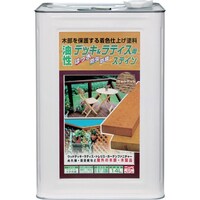 ニッペホームプロダクツ ニッぺ 油性デッキ&ラティス 14L ウォルナット HUH00614 4976124525650 1缶