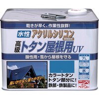 ニッペホームプロダクツ ニッぺ 水性トタン屋根用UV 7L 空 HXQ1047 4976124192234 1缶