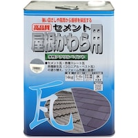 ニッペホームプロダクツ ニッぺ 水性セメント屋根かわら用 14kg 銀鼠(安田色) HYN00314 4976124200076 1缶