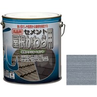 ニッペホームプロダクツ ニッぺ 水性セメント屋根かわら用 3kg 銀鼠(安田色) HYN0033 4976124200878 1缶