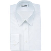 ジーベック XEBEC 長袖形態安定ドレスシャツ1523207441 シロ