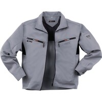 ジーベック XEBEC 長袖ブルゾン1670205L グレー