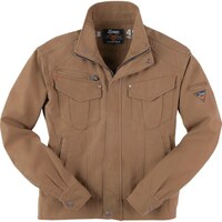 ジーベック XEBEC 長袖ブルゾン214053LL モカ