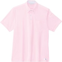 ジーベック XEBEC 半袖ポロシャツ618075L ピンク