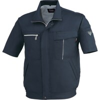 ジーベック XEBEC 半袖ブルゾン1251913L ストーンブラック 1251913L 1着