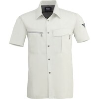 ジーベック XEBEC 半袖シャツ1252223L シルバーグレー 1252223L 1着