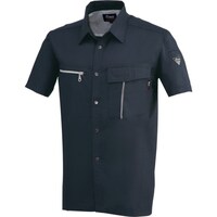 ジーベック XEBEC 半袖シャツ125291LL ストーンブラック 125291LL 1着