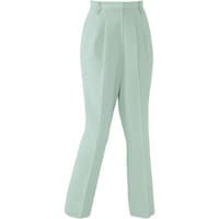 ジーベック XEBEC レディススラックス13246017 グリーン 13246017 1本