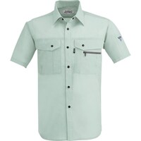 ジーベック XEBEC 半袖シャツ134260S グリーン 134260S 1着