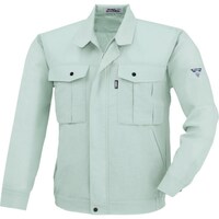 ジーベック XEBEC 長袖ブルゾン134460L グリーン