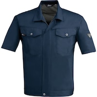 ジーベック XEBEC 半袖ブルゾン149119L ディープネイビー 149119L 1着