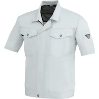 ジーベック XEBEC 半袖ブルゾン1491204L グレー 1491204L 1着