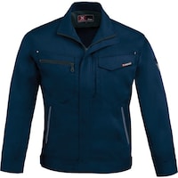 ジーベック XEBEC 長袖ブルゾン163419LL ディープネイビー