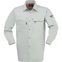 ジーベック XEBEC 長袖シャツ209361L モスグリーン