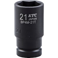 京都機械工具 KTC 12.7sq.インパクトレンチ用ソケット(セミディープ薄肉)9mm