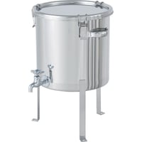 MONOVATE MONOVATE 蛇口付密閉容器平鋼脚付 20L CTHWFL30 1個