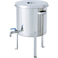 MONOVATE MONOVATE ボールバルブ付汎用容器平鋼脚付 10L STVFL24 1個