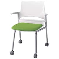 NAIKI 会議用チェアー 色:グリーン E2751FGR 1脚