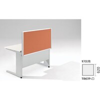 NAIKI デスクパネル(クロス) TR型/ライトオレンジ/W700×D30×H620 TR07PLOR 1個(1枚)
