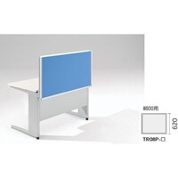 NAIKI デスクパネル(クロス) TR型/ライトブルー/W800×D30×H620 TR08PLBL 1個(1枚)
