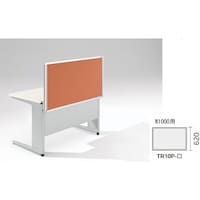 NAIKI デスクパネル(クロス) TR型/ライトオレンジ/W1000×D30×H620 TR10PLOR 1個(1枚)