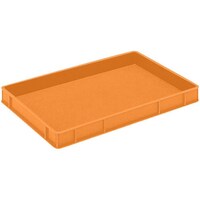 岐阜プラスチック工業 RISU ボックス型コンテナ 130903 B型プラテナーB4 オレンジ