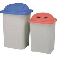 岐阜プラスチック工業 RISU 樹脂ごみ箱 330167 美サイクルボックスD110 グレー