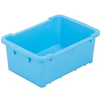 岐阜プラスチック工業 RISU ボックス型コンテナ 133379 B型プラテナーN12 青