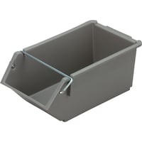 岐阜プラスチック工業 RISU ボックス型コンテナ 133331 B型プラテナーN9 グレー