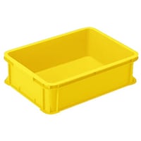 岐阜プラスチック工業 RISU Rボックス型コンテナ 133997 B型プラテナーRB28 黄