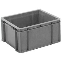 岐阜プラスチック工業 RISU Rボックス型コンテナ 135120 B型プラテナーRB28G グレー