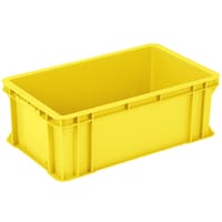 岐阜プラスチック工業 RISU Rボックス型コンテナ 134888 B型プラテナーRB41 黄