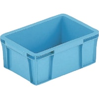 岐阜プラスチック工業 RISU ボックス型コンテナ 422381 RHコンテナーRH03A 青