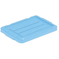 岐阜プラスチック工業 RISU ボックス型コンテナ 422480 RHコンテナーRH04蓋 青 RH04F 1個