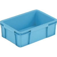 岐阜プラスチック工業 RISU ボックス型コンテナ 422404 RHコンテナーRH07A 青