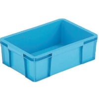 岐阜プラスチック工業 RISU ボックス型コンテナ 422411 RHコンテナーRH13B 青