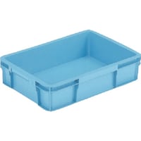 岐阜プラスチック工業 RISU ボックス型コンテナ 422435 RHコンテナーRH16A 青