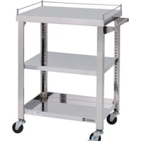 東製作所 アズマ 3方コボレ止め付きワゴン 3段 3GWG3600K 1台