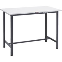 トラスコ中山 TRUSCO 軽荷重立作業台(300kg)HAE型 900X450XH900 基本タイプ ダークグレー色 HAE0945DG 1台
