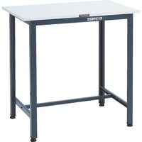 トラスコ中山 TRUSCO 軽荷重立作業台(300kg)HAE型 900X600XH900 基本タイプ ダークグレー色 HRAE0960DG 1台