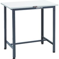 トラスコ中山 TRUSCO 軽荷重立作業台(300kg)HAE型 900X600XH900 基本タイプ ダークグレー色 HSAE0960DG 1台