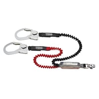 サンコー HLERW ランヤードW EXJ 赤黒