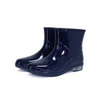 阪神素地 婦人ちょっとブーツS紺