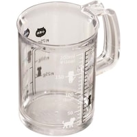 貝印 猫の計量カップ 200ml