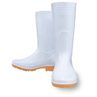 おたふく手袋 JW707 白 耐油長靴 26.5cm