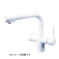 KVK 浄水器SS混合栓 eM白