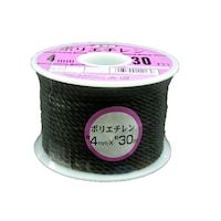 ユタカメイク ブラック PEカラーロープボビン